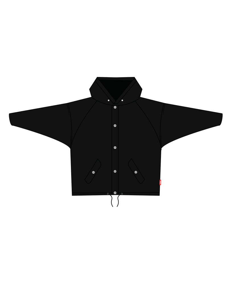 JACKET À BOUTON - BLACK
